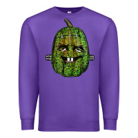 Purple leopard pumpkin frankestein Premium Sweatshirt - RanaPortraitStore