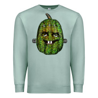 Seafoam leopard pumpkin frankestein Premium Sweatshirt - RanaPortraitStore