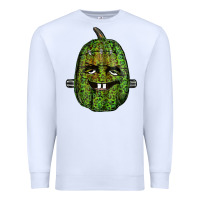 White leopard pumpkin frankestein Premium Sweatshirt - RanaPortraitStore
