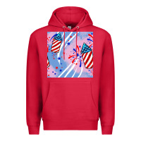 Cardinal patriotic fireworks Premium Hoodie - BundleAndBundleShop