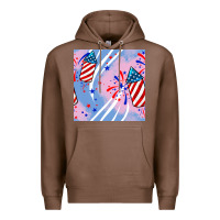 Chestnut patriotic fireworks Premium Hoodie - BundleAndBundleShop