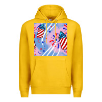 Lemon patriotic fireworks Premium Hoodie - BundleAndBundleShop
