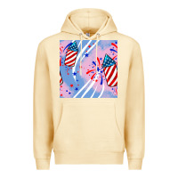 Pina Colada patriotic fireworks Premium Hoodie - BundleAndBundleShop