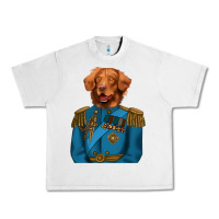 Lunar Rock Golden Retriever Dog Portrait,Custom Pet Portraits,Renaissance Dog Urban Heavy Tee - RanaPortraitStore