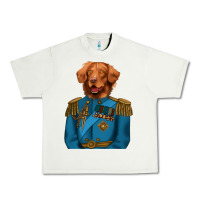 Pistachio Golden Retriever Dog Portrait,Custom Pet Portraits,Renaissance Dog Urban Heavy Tee - RanaPortraitStore