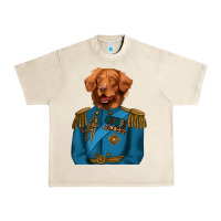 Sandshell Golden Retriever Dog Portrait,Custom Pet Portraits,Renaissance Dog Urban Heavy Tee - RanaPortraitStore