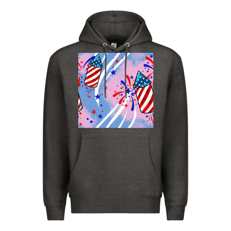 Patriotic Fireworks Premium Hoodie by BundleAndBundleShop | Teevron