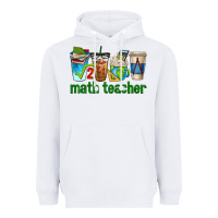 White math teacher coffee cups Heavyweight Hoodie - texasbilliewilder