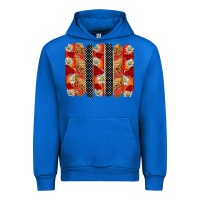 Cobalt ladybug brushstrokes Urban Hoodie - BarkalooDesign