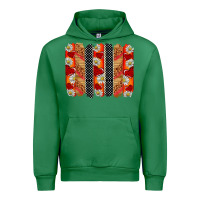 Emerald ladybug brushstrokes Urban Hoodie - BarkalooDesign