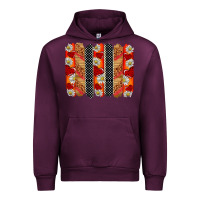 Mauve Wine ladybug brushstrokes Urban Hoodie - BarkalooDesign