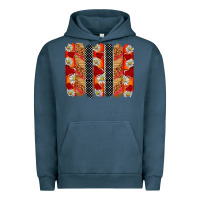 Pigment Midnight Navy ladybug brushstrokes Urban Hoodie - BarkalooDesign