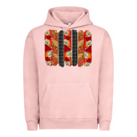 Pigment Salmon ladybug brushstrokes Urban Hoodie - BarkalooDesign