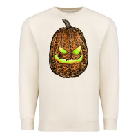 Sandshell watercolor leopard pumpkin Premium Sweatshirt - RanaPortraitStore