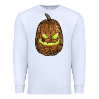 White watercolor leopard pumpkin Premium Sweatshirt - RanaPortraitStore