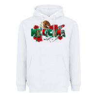 White mexicana Heavyweight Hoodie - texasbilliewilder
