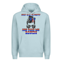 Blue Mist just call me pretty and take me racing Premium Hoodie - JahusDesignShop