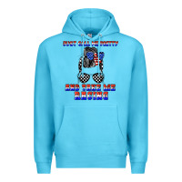 Ocean Blue just call me pretty and take me racing Premium Hoodie - JahusDesignShop