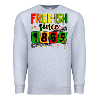 Heather Grey Free-ish since 1865 Premium Sweatshirt - Zillion Design Studio