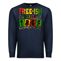 Navy Free-ish since 1865 Premium Sweatshirt - Zillion Design Studio