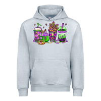 Heather Grey mardi gras coffee Urban Hoodie - Jasminsmagicworld