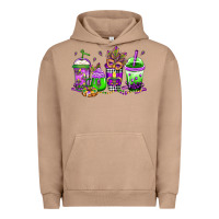 Pigment Burro mardi gras coffee Urban Hoodie - Jasminsmagicworld