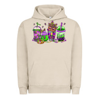 Pigment French Oak mardi gras coffee Urban Hoodie - Jasminsmagicworld