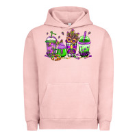 Pigment Salmon mardi gras coffee Urban Hoodie - Jasminsmagicworld
