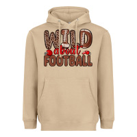 Mushroom wild about football Heavyweight Hoodie - Zillion Design Studio