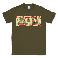 Army Green just a girl who loves christmas Classic Tee - BundleAndBundleShop