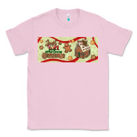 Bubblegum Pink just a girl who loves christmas Classic Tee - BundleAndBundleShop