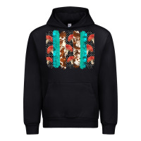 Black ladybug brushstrokes  2 Urban Hoodie - BarkalooDesign