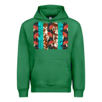 Emerald ladybug brushstrokes  2 Urban Hoodie - BarkalooDesign