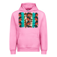 Fuchsia Pink ladybug brushstrokes  2 Urban Hoodie - BarkalooDesign