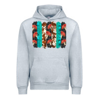 Heather Grey ladybug brushstrokes  2 Urban Hoodie - BarkalooDesign