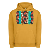 Pigment Peanut Butter ladybug brushstrokes  2 Urban Hoodie - BarkalooDesign