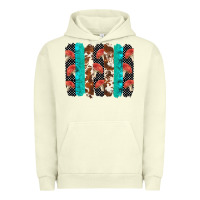 Pigment Pistachio ladybug brushstrokes  2 Urban Hoodie - BarkalooDesign