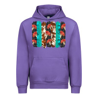 Tulip ladybug brushstrokes  2 Urban Hoodie - BarkalooDesign