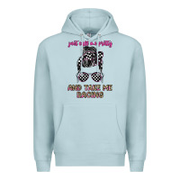 Blue Mist just call me pretty and take me racing Premium Hoodie - JahusDesignShop
