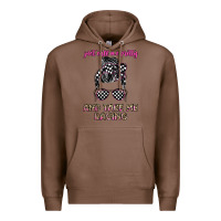 Chestnut just call me pretty and take me racing Premium Hoodie - JahusDesignShop