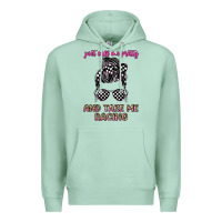Seafoam just call me pretty and take me racing Premium Hoodie - JahusDesignShop