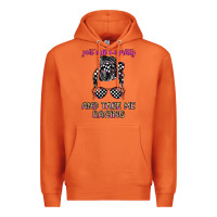 Carrot just call me pretty and take me racing Premium Hoodie - JahusDesignShop