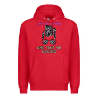 Red just call me pretty and take me racing Premium Hoodie - JahusDesignShop