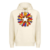 Tofu american flag and sunflower with star Premium Hoodie - Artiststas