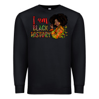 Black I am black history Premium Sweatshirt - Zillion Design Studio