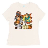 Bone it's fall y'all gnome Ladies Tee - BarkalooDesign