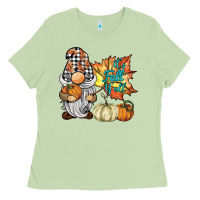 Matcha it's fall y'all gnome Ladies Tee - BarkalooDesign