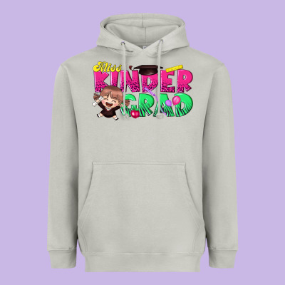 Miss Kinder Grad Heavyweight Hoodie Designed By Texasbilliewilder