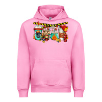 Fuchsia Pink firefighter coffee Urban Hoodie - Jasminsmagicworld