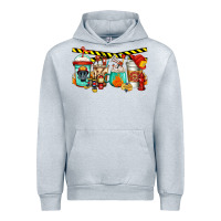 Heather Grey firefighter coffee Urban Hoodie - Jasminsmagicworld